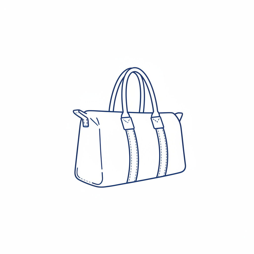 Weekender bag silhouette
